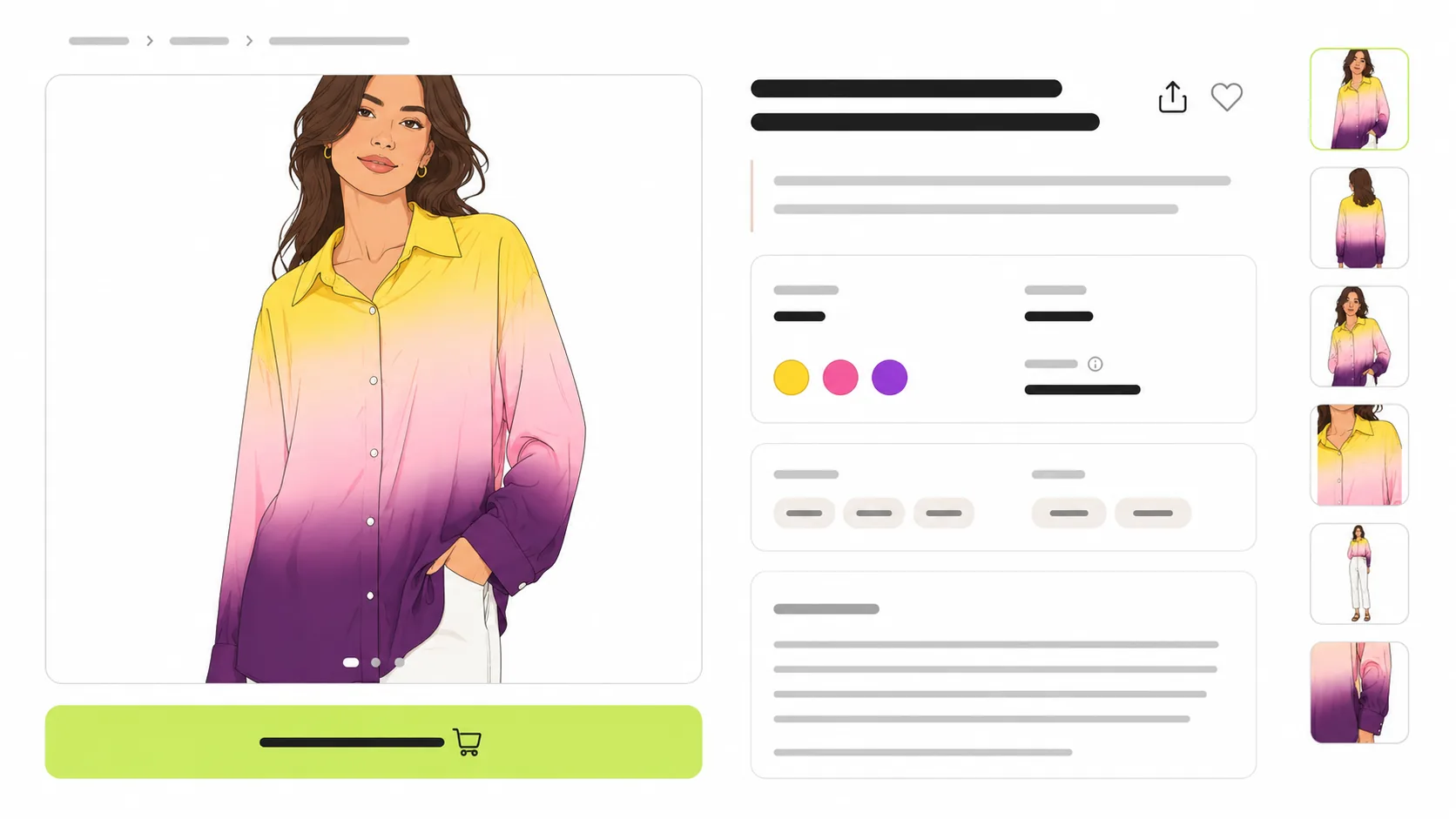 Ficha de producto de moda de la tienda Rastro Ripollet