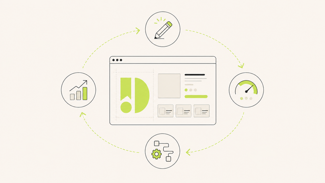 Ciclo de mejora continua de una web mediante contenido, rendimiento y automatización