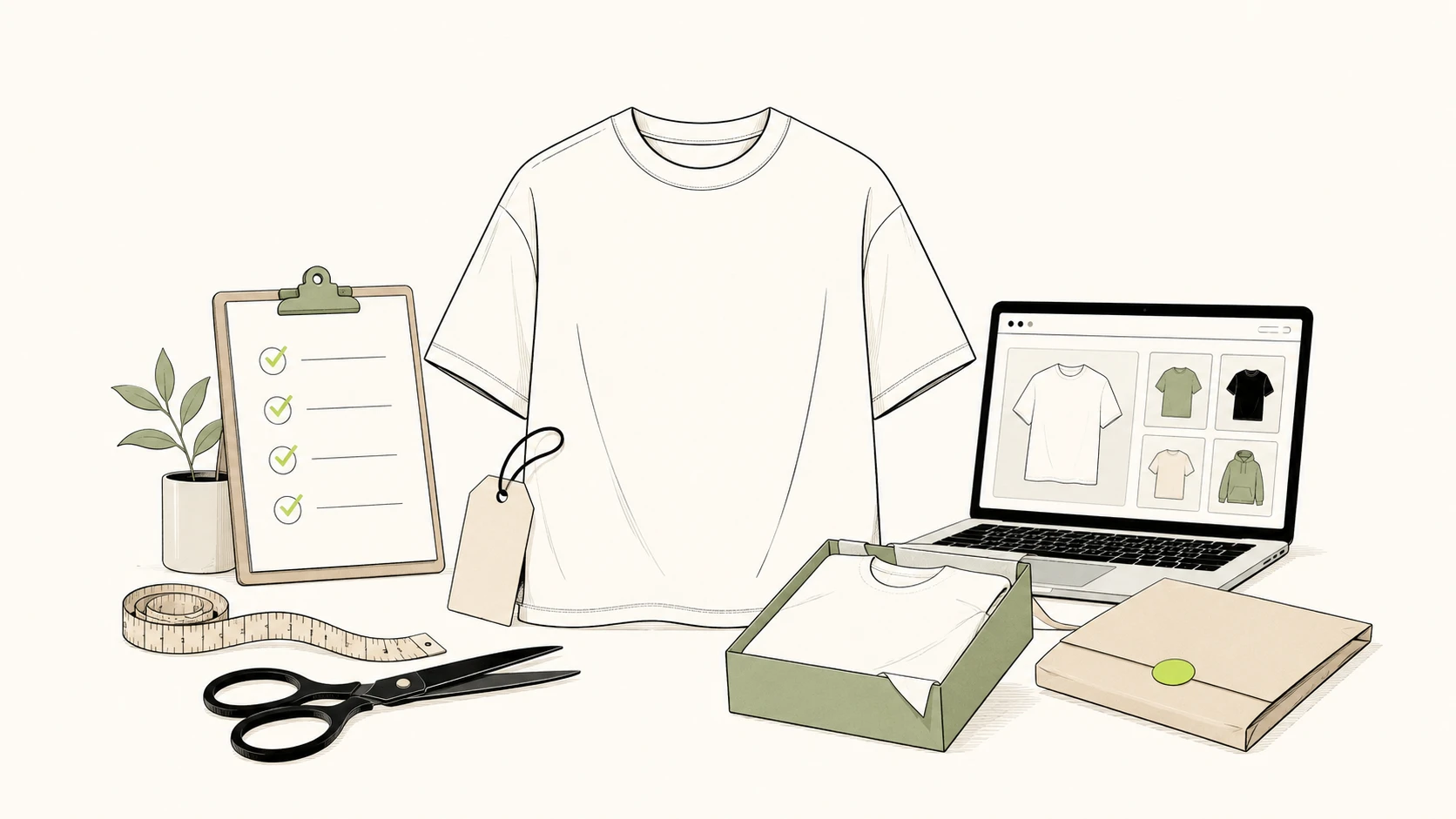 Cómo montar tu marca de ropa desde cero (guía realista 2026)